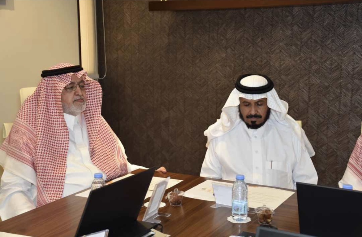 زيارة رئيس جامعة جدة لجمعية البر